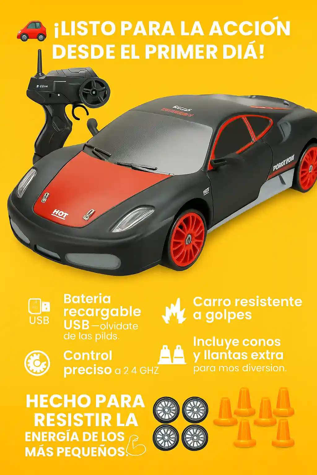 características del carro 